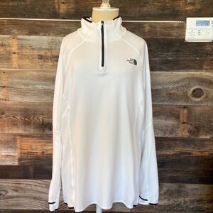 North Face White Quarter Zip (XL) “Renewed”
